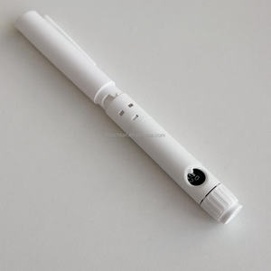 Reusable Plastic Dosage <b>Pen</b> Compatible with Standard 3ml Glass Cartridges for Personal Care and Household Use - Product Image 2