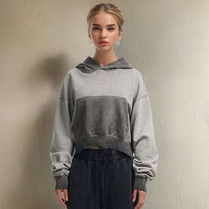 Logo personnalisable automne et hiver nouveaux modèles sweats à capuche unisexe 380g polaire et plus épais sweats à capuche et sweat-shirts pour hommes - Product Image 1
