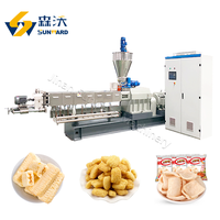 Machine à céréales pour petit-déjeuner et en-cas de 100 à 500 kg/h, extrudeuse de Kurkure Cheetos, ligne de production de bâtonnets de maïs