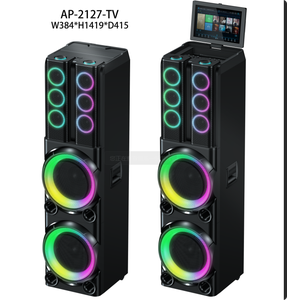 ลำโพงคาราโอเกะจีน RGB รุ่นใหม่ VeGue ระดับมืออาชีพ พร้อมไมโครโฟนและบลูทูธ สำหรับเด็กและครอบครัว - Product Image 5