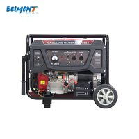 Générateur électrique à essence, 5kw, 5000w, 110 kw, silencieux 220V, 380V, générateur électrique