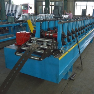 Galvanized <strong>C</strong>&amp;U Strut Channel <strong>Roll</strong> <strong>Forming</strong> <strong>Machine</strong> Solar Panel <strong>Roll</strong> <strong>Forming</strong> <strong>Machine</strong> with Servo Punching - Product Image 5