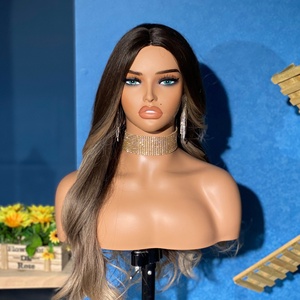 Tête de Mannequin Femme Réaliste MCY avec Épaules pour Présentation de Perruques, Chapeaux, Lunettes de Soleil, Bijoux – Support PVC pour Maquillage et Perruques, Accessoire Photo - Product Image 4