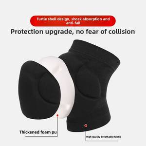 Thể thao dày miếng đệm đầu gối Bóng Rổ Bóng chuyền cực thể thao kneepad Brace hỗ trợ nhảy múa Yoga <span class=keywords><strong>Lap</strong></span> đàn hồi bảo vệ đầu gối - Product Image 3