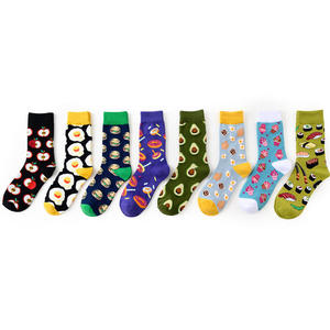 Best-Selling <strong>Men's</strong> INS Original Cotton <strong>Socks</strong> with Creative Design Food Series Embroidery Logo for Lovers in Europe <strong>United</strong> States - Product Image 2