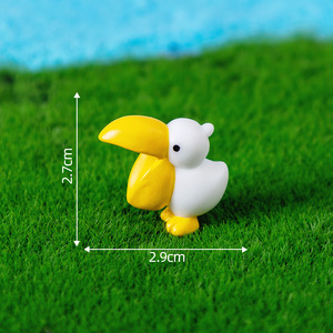 Figuras de Animales en Miniatura de Resina de Capibara y <span class=keywords><strong>Cocodrilo</strong></span>, Artesanías Ecológicas para Navidad, Esculturas de Paisajes de Musgo DIY - Product Image 2