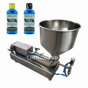 Semi Automatic Honey and Jam Filling Machine with Stainless Steel Hopper Tabletop Machine for Cream, <b>Sauce</b>, and Paste - Product Image 2