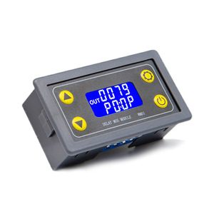 โมดูลตัวตั้งเวลา MOS 5V 12V 24V แผงควบคุมการหน่วงเวลาแบบวนซ้ำ พร้อมขั้วต่อแบบสกรูสำหรับติดตั้ง - Product Image 1
