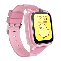 Reloj Inteligente 4G para Niños con GPS, Pantalla IPS, Carga Magnética, Diseño Cuadrado, SOS, WiFi, Android 8.1, Resistente al Agua IP67, para Niños y Niñas Estudiantes
