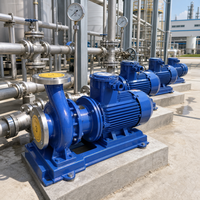 Pompe centrifuge à moteur basse pression monophasée OEM pour l'industrie chimique et le traitement de l'eau industrielle