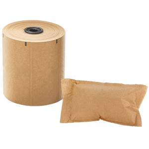 Film protecteur en papier gonflable biodégradable, résistant aux chocs, écologique, en matériau kraft certifié FSC - Product Image 1