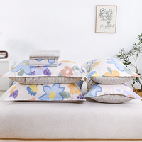 Liquidation en gros – Stock disponible – Parure de lit florale 4 pièces 100TC 133*60 en polyester doux pour la peau – Housse de couette prête à être expédiée
