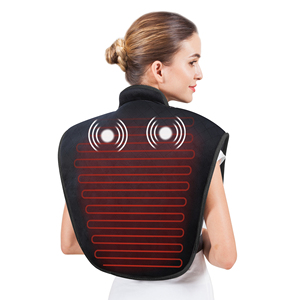 iphone vibrates when plugged in Cordless Shoulder Heating Pad, Heated Shoulder Wrap with Vibration, 6 Heat  & 3 Vibration Settings, 5000mAh Battery, Universal for Left and Right  Shoulders, Magnetic Controller for Easy Operation main image 0