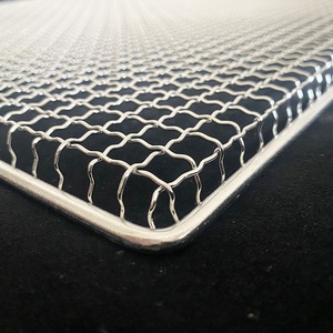 Plateau de séchage en treillis métallique en acier inoxydable de taille personnalisée pour la cuisson des aliments, de la viande et des noix, grille de barbecue en acier inoxydable - Product Image 5