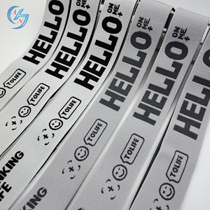 Customized Elastic Band for Underwear Jacquard Elastic Boxers Band Custom logo Elastic Bands for Garment - Product Image 3