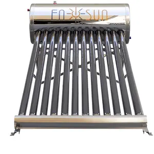 12 Tubes Non-pressure solar water heater with all stainless steel