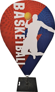 Weihai Wisezone लोकप्रिय धनुष सिर उड़ान flagpole के लिए पदोन्नति 2 3m डबल साइड पॉलिएस्टर इनडोर विज्ञापन पाल बैनर साइन रॉड - Product Image 6