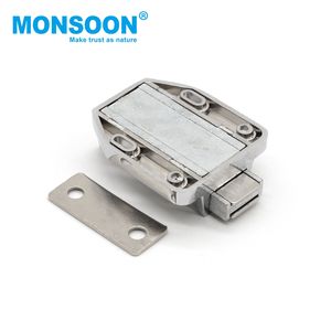 Amortiguador de puerta de gabinete, sistema de apertura por presión de cierre suave, tope de puerta, cierre magnético individual para gabinete, accesorios para muebles - Product Image 2