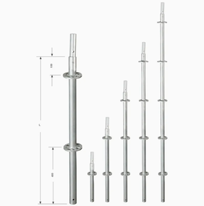 Échafaudage modulaire de Ringlock d'accès d'échafaudage de système de Layher galvanisé par acier réglable - Product Image 1
