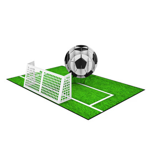 Carte de vœux 3D pop-up Stade de football, Carte souvenir pour supporter de football, Art papier 3D de luxe écologique haut de gamme - Product Image 2