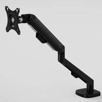Vesa 13 "30" écran réglable support de moniteur à bras unique et support d'ordinateur portable support de support de support sans cadre de bureau