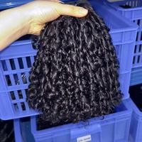 Cabello Humano Natural al Por Mayor: Rizado Birmano, Rizado Indio, Cabello Vietnamita Rizado Suelto, Ondulado Natural Camboyano