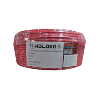 Kabel Alarm Tahan Api LSZH 2 Inti 18AWG 16/22AWG 300V 500V 100m 200m 305m Gulungan Kabel Sistem Keamanan