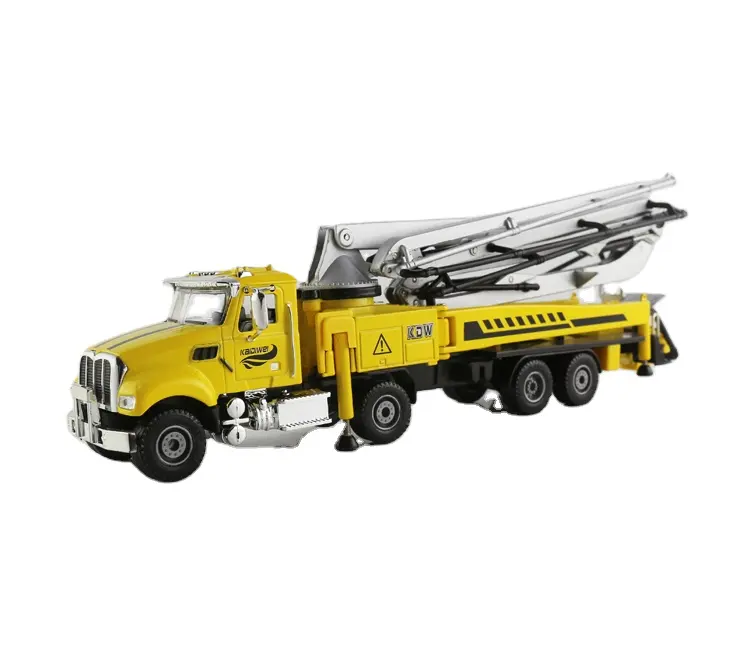 Die cast Model Car Metal Concrete Pump Truck Model American Truck Toys 1:50