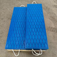 Plaque de support de grue en UHMWPE/HDPE, bloc plastique haute compression avec service de découpe, résistant à l'huile et aux UV pour supports de grue mobile