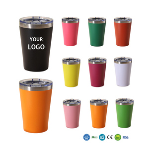 <span class=keywords><strong>Mug</strong></span> <span class=keywords><strong>isotherme</strong></span> à double paroi en acier inoxydable de 12 oz avec couvercle, <span class=keywords><strong>personnalisé</strong></span> avec logo, pour le bureau, l'extérieur et les voyages - Product Image 1