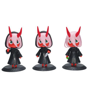 Anime tesoro nel modello FRANXX <span class=keywords><strong>Zero</strong></span> due caratteri 3 pezzi Set PVC ornamento Desktop Action Figure 10cm - Product Image 6