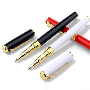 New 2025 Luxury Promotional Gift Sets Customized Advertising Black Red Metal Ballpoint <b>Pens</b> 0.5mm with <b>Box</b> - Product Image 1