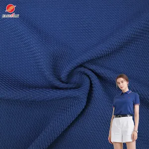 Factory Directly Wholesale raw material 95% Polyester 5% Spandex Rice Knit Liverpool Bullet Fabrics For Dresses