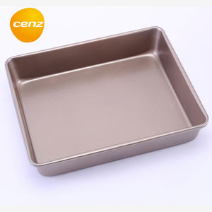 Molde Rectangular Antiadherente para Hornear, Bandeja para Hornear Crujiente de Acero al Carbono, Molde para Pastel Enrollable, Molde para Pastel Dorado Rosa - Product Image 2