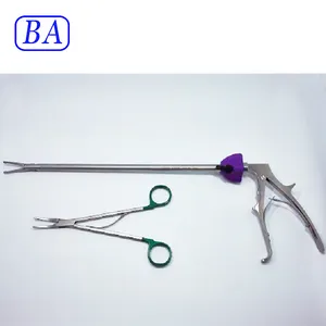 Aplicador de clipe para instrumentos de laparoscópica médica