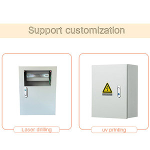 Electricidad caja chính phân phối hộp cung cấp điện bao vây với máy cắt thông gió thép cán nguội IP66 - Product Image 2