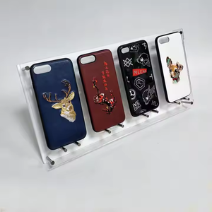 Funda de teléfono protectora acrílica PMMA de lujo reciclable moderna y soporte de exhibición con diseño ecológico resistente al agua ligero - Product Image 1