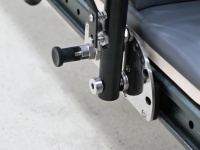 Reformer de Pilates professionnel en aluminium avec tour |   Cuir en silicone écologique, éponge haute densité pour usage en studio