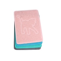 Tapis de Nourriture Pliable et Lavable pour Chats et Chiens, Sans BPA ni Phtalates, Personnalisable, pour la Maison et les Animaux, Tapis de Bol pour Animaux de Compagnie