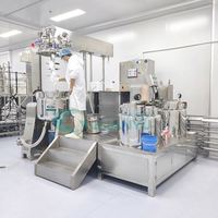 Machine à émulsionner sous vide, mélangeur de shampoing, de savon liquide, de cire dépilatoire, de lotion, de crème cosmétique