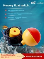 MC/FS Kabelgebundener Schwimmerschalter FYK Schwimmerniveau-Regler Quecksilberschalter Automatischer Wasserstandsschalter Wasserturm-Füllanlage 6 Monate