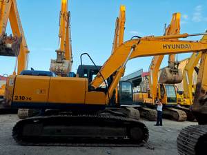 ヒュンダイR210-7ショベル2022年モデルカミンズエンジン川崎油圧ポンプ21トン操作重量モーターギアボックスベアリング - Product Image 2