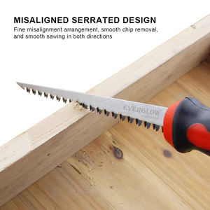Scie à panneaux murale <span class=keywords><strong>de</strong></span> 6 pouces, scie manuelle pour la réparation et l'ouverture <span class=keywords><strong>de</strong></span> trous, scie <span class=keywords><strong>de</strong></span> jardinage, scie à queue <span class=keywords><strong>de</strong></span> poulet à poignée courbée - Product Image 4