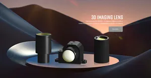 4/3" Large Image Size 1.32X Magnification 66mm F1.75 Surface Inspection Lens Large Aperture Low Distortion 3D Imaging Lenses