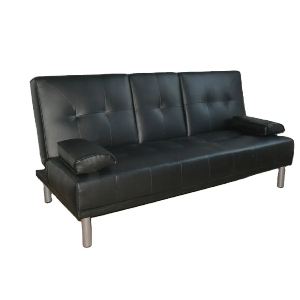 Hotel practical beautiful italian leather furniture modern leather sofa bed