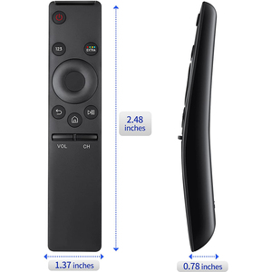 Huayu RM-L1350 tối giản xách tay 10 nút đen hồng ngoại TV điều khiển từ xa tương thích cho samsung - Product Image 2