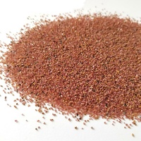 Grenat rose naturel en granulométrie 30/60/80/120, abrasif de sablage écologique à bas prix pour la découpe de pierre et le sablage à billes d'acier