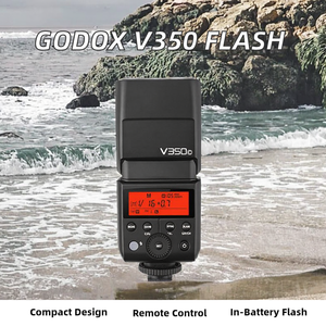 Godox V350 máy ảnh <span class=keywords><strong>Flash</strong></span> TTL HSS Speedlite <span class=keywords><strong>Flash</strong></span> với built-in pin lithium cho Canon Nikon Sony Fuji Olympus máy ảnh - Product Image 3