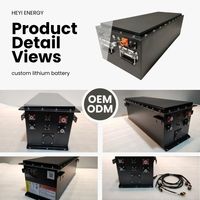 Solution de batterie marine à décharge profonde haute performance 20 kW 96 V pour jet-boat