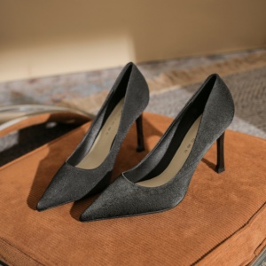 Chaussures de cocktail à talons hauts pour femmes, mode estivale. Petite pointe pointue. Design compact. Talons extrêmement hauts et fins. - Product Image 4